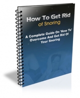 How To Get Rid Of Snoring