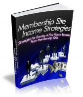 Membership Site Income Strategies