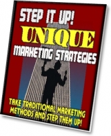Step It Up- Unique Marketing Strategies
