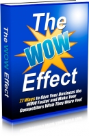 The Wow Effect